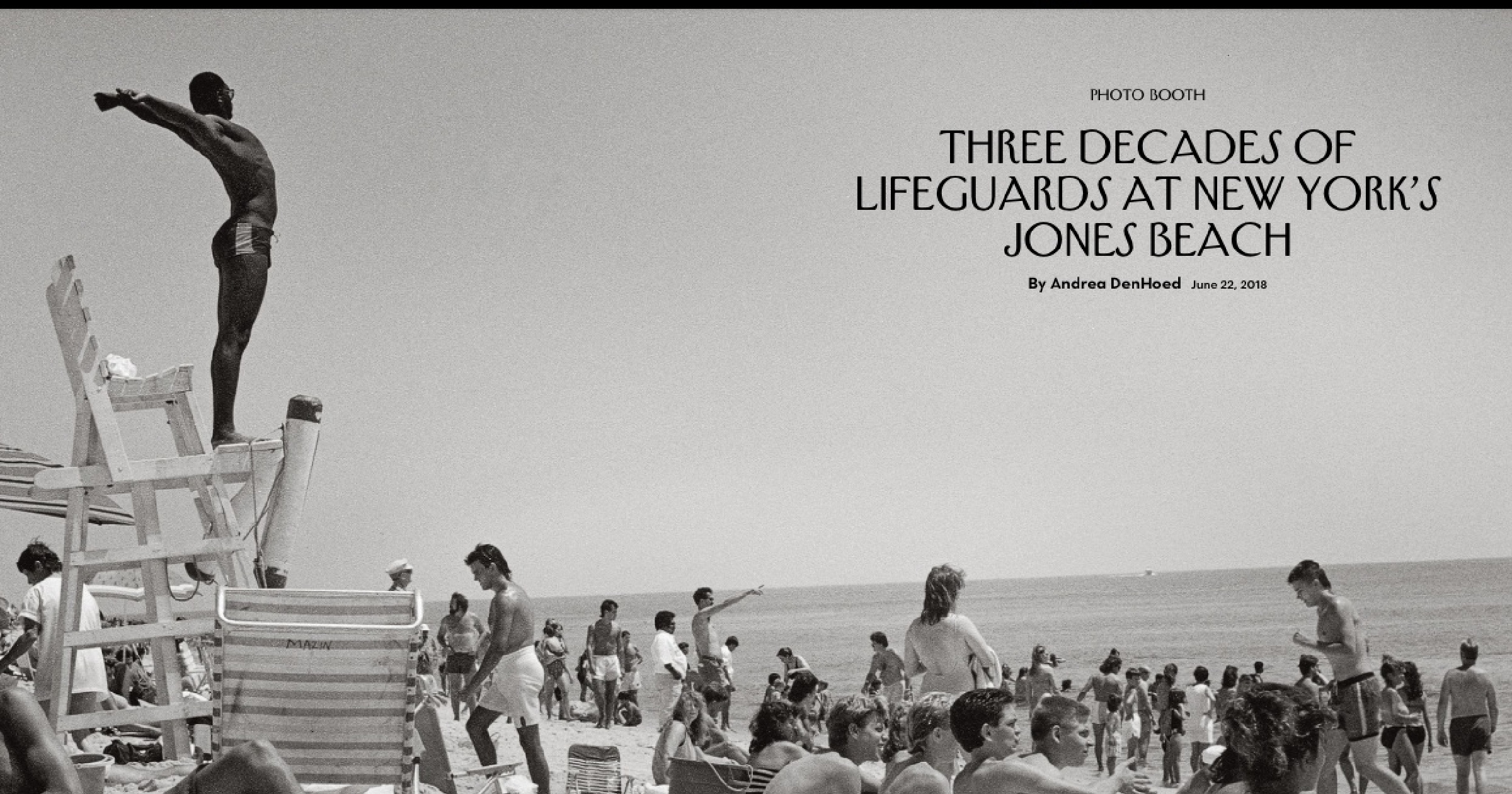 Three Decades of Lifeguards at New York's Jones Beach | Jackson